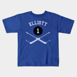 Brian Elliott Tampa Bay Goalie Sticks Kids T-Shirt